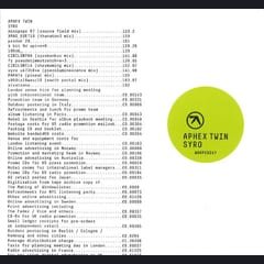 Syro by Aphex Twin album cover
